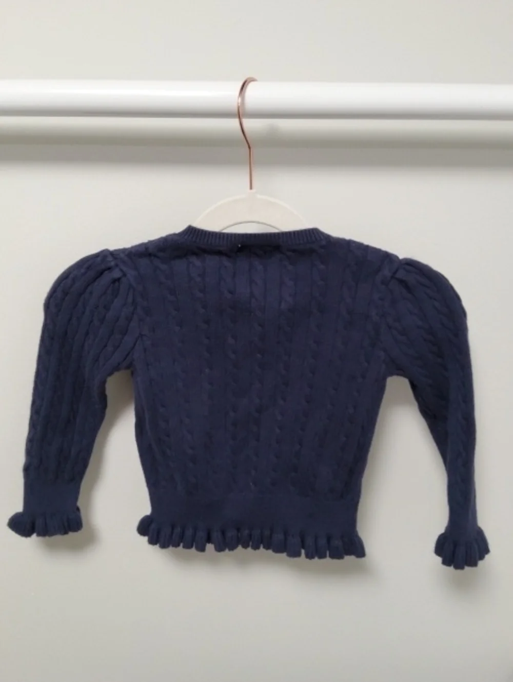 Ralph Lauren 18 Month Navy Cotton Cardigan
